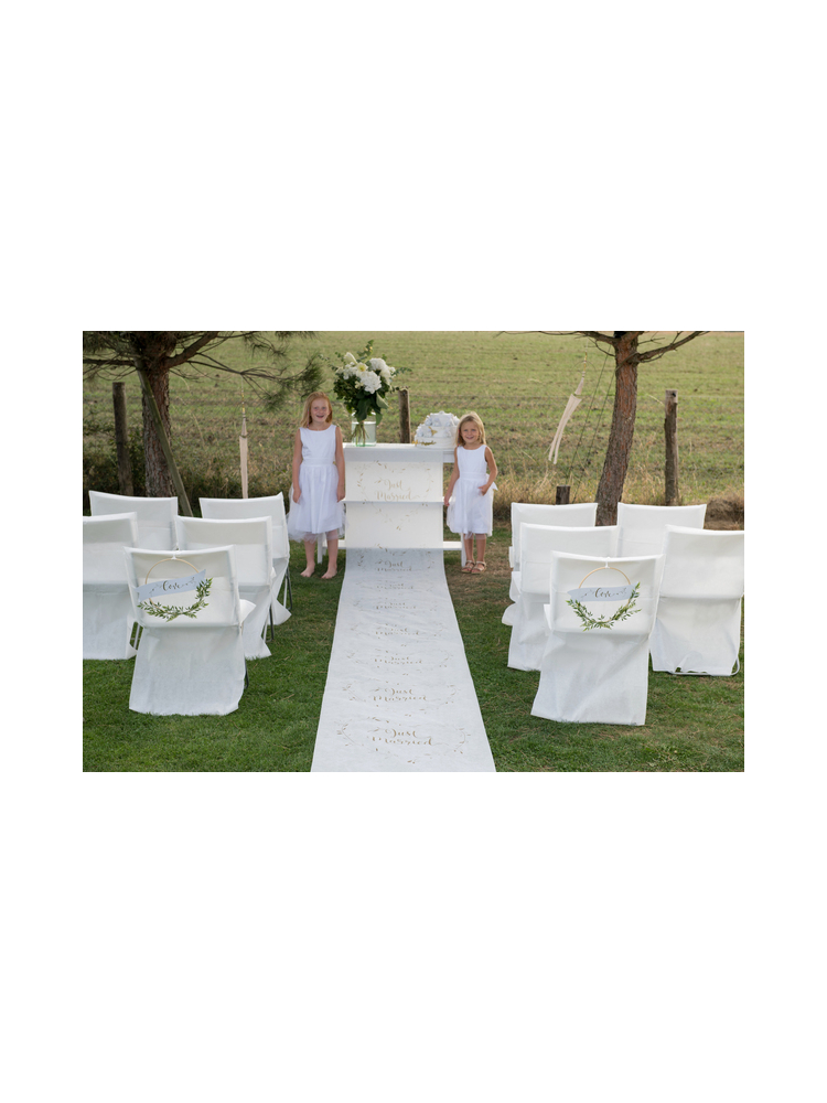 Santex 6420 - Caminero de Ceremonia "Just Married"para boda main product photo