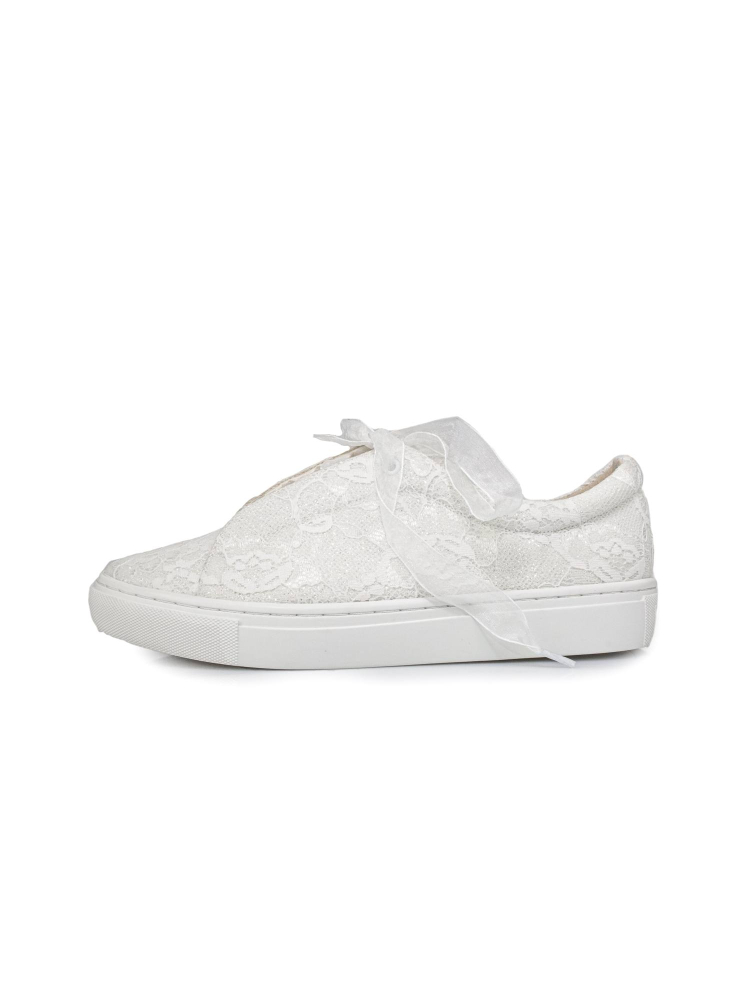 White Lady 936 Lace Wedding Sneakers main product photo