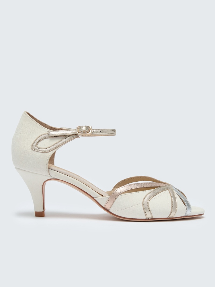 Rachel Simpson Connie Bridal Shoes Ivory main product photo