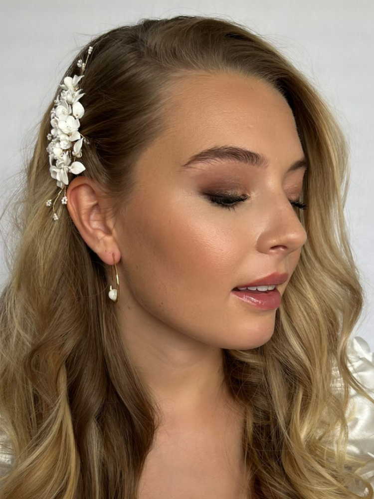 Sally Jane Bridal Lizzie Haarkam Plateado main product photo