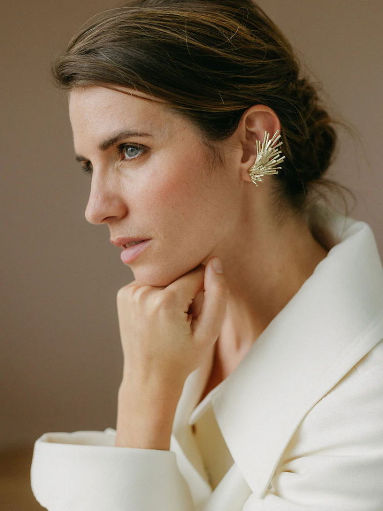 Lizeron Lizeron Iris Earrings Pendientes de oro main product photo