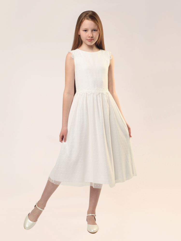 Miolilou Luna Vestido de Comunión Marfil main product photo