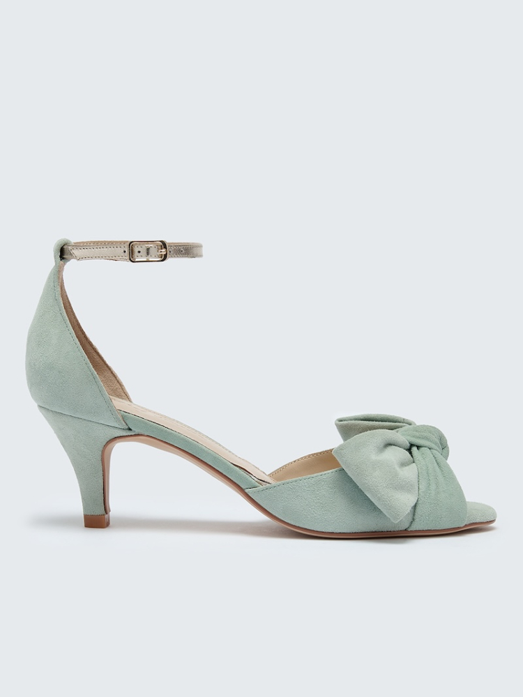 Rachel Simpson Margot Zapatos de Novia Verde Menta main product photo