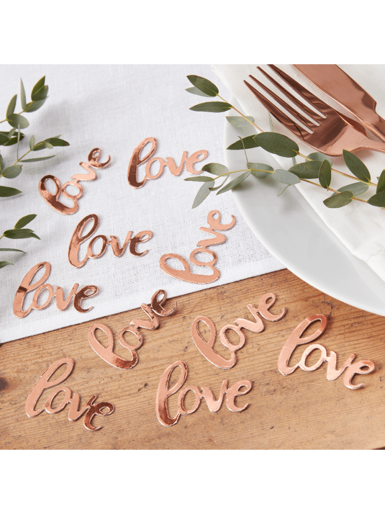 Ginger Ray BB-319 Beautiful Botanics | Confeti de boda Love Rosa main product photo