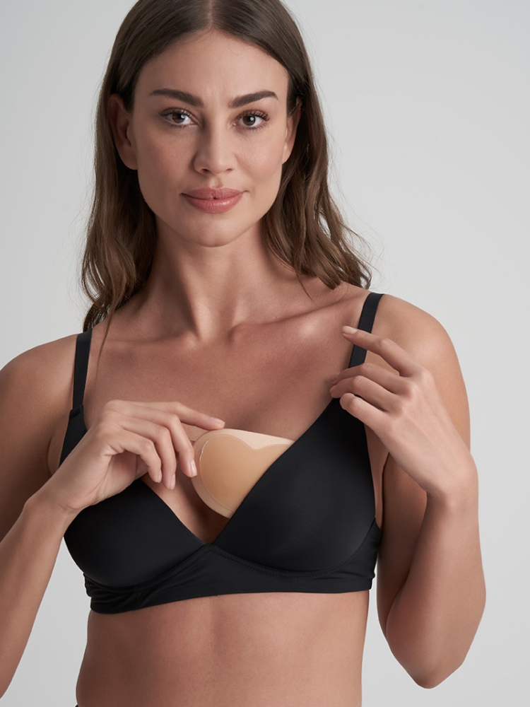 BYE BRA Almohadillas Adhesivas Semi Push-Up Beige main product photo