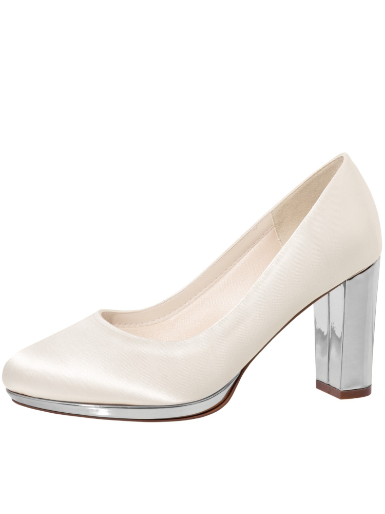 Zapatos de novia Rainbow Club Clair Plata main product photo
