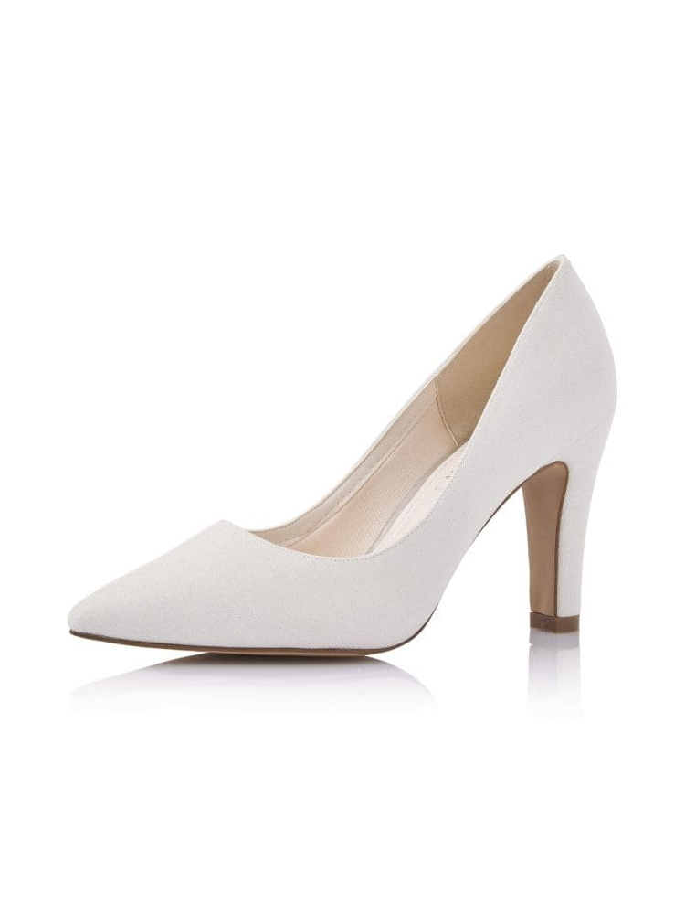 Rainbow Club Fera Off-White Metálico Zapatos de Novia main product photo