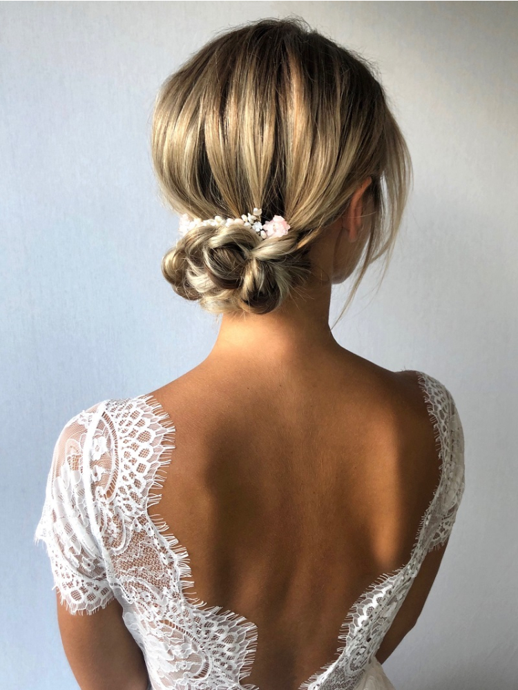 Sally Jane Bridal Gaia Haarkam Plateado main product photo