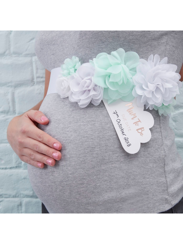 Ginger Ray HW-815 Hello World - Fajín floral "Mum To Be" main product photo