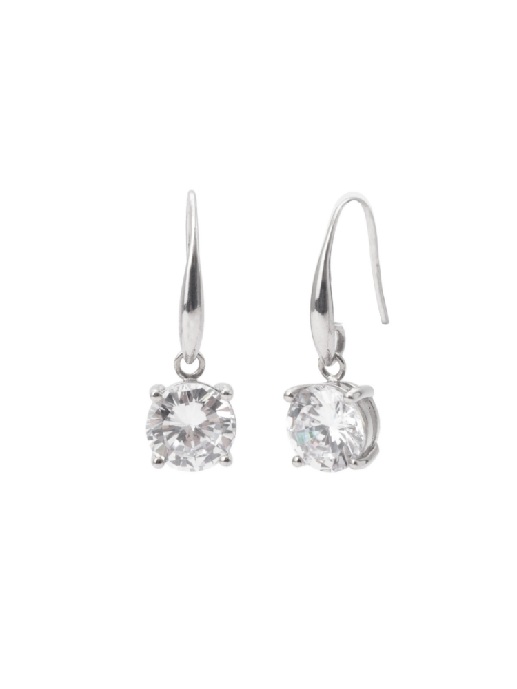 Abrazi Ava Drop Pendientes Plata main product photo