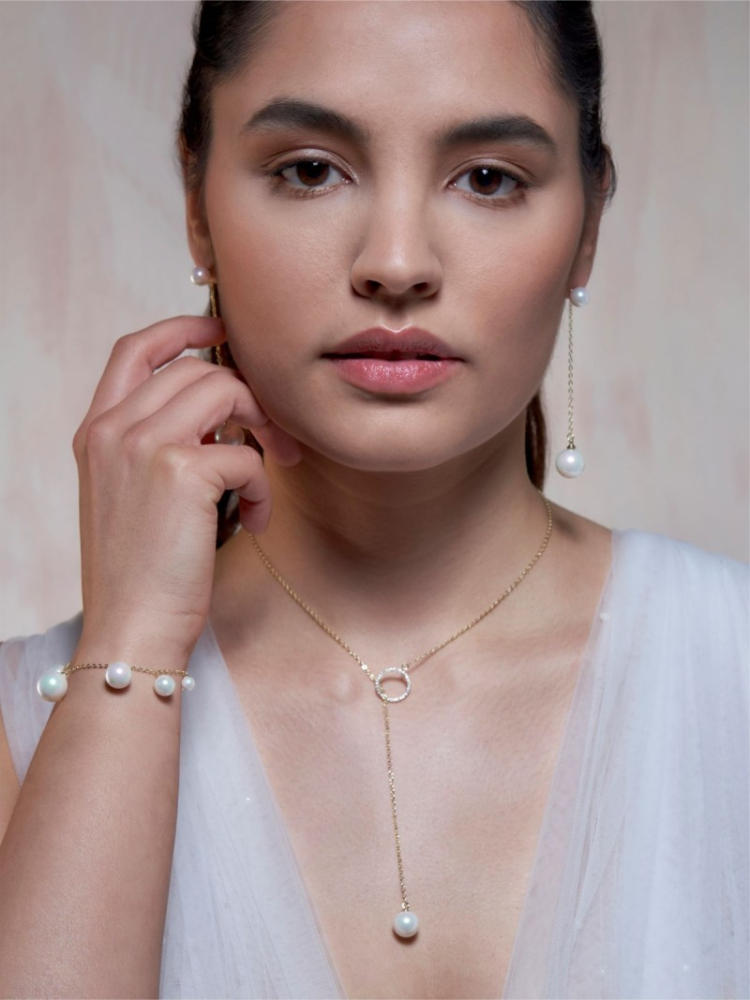 Poirier JS-005 Juego de Joyas para Novia Céline Oro main product photo