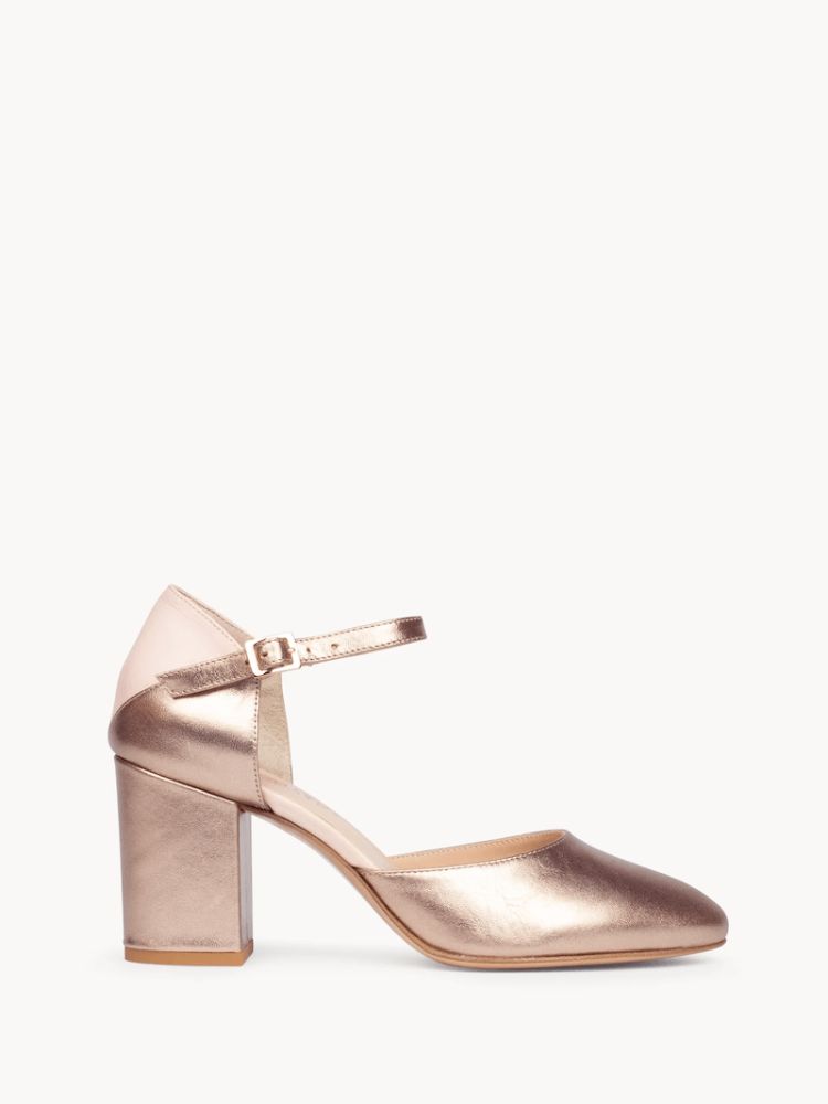 Content Freya Zapatos de Novia Shiny Rosa main product photo