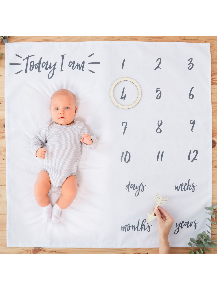 Ginger Ray OB-129 Oh Baby - Manta de recuerdos de acontecimientos del bebé main product photo