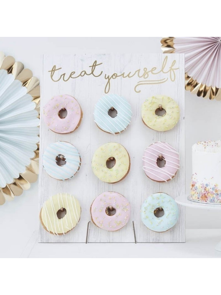 Ginger Ray PM-375 Pick & Mix - Pared de Donuts | Decoración de Boda main product photo