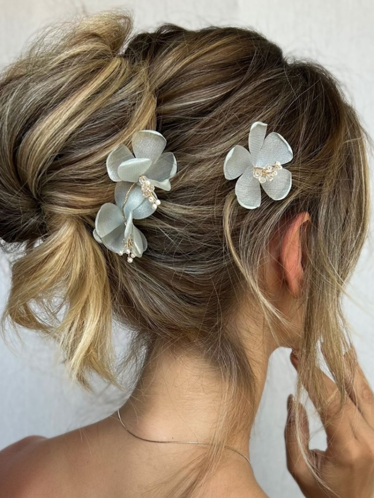 Sally Jane Bridal Poppy Aqua main product photo