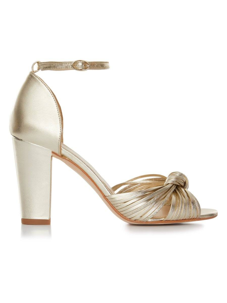 Rachel Simpson Zapatos de novia Harper Oro main product photo