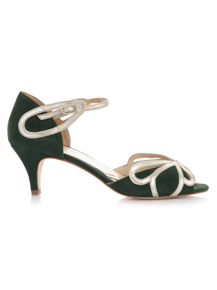 Rachel Simpson Zapatos de novia Cecelia Verde main product photo