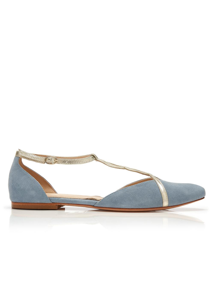 Rachel Simpson Zapatos de novia Bronte Azul main product photo