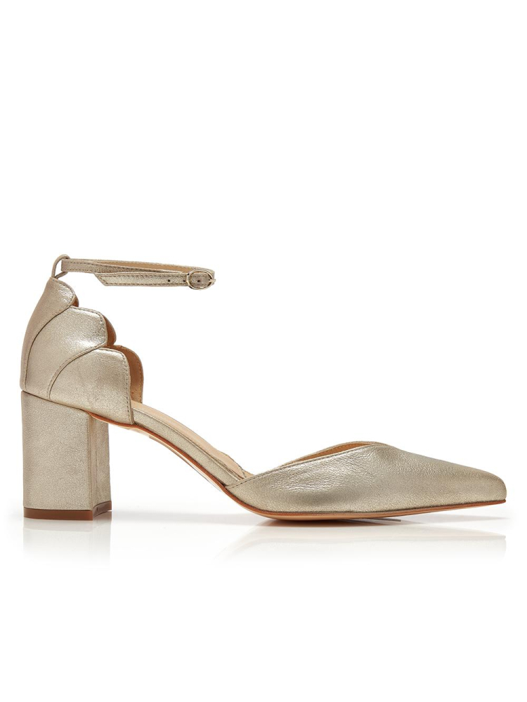 Rachel Simpson Remi Zapatos de Novia Oro main product photo