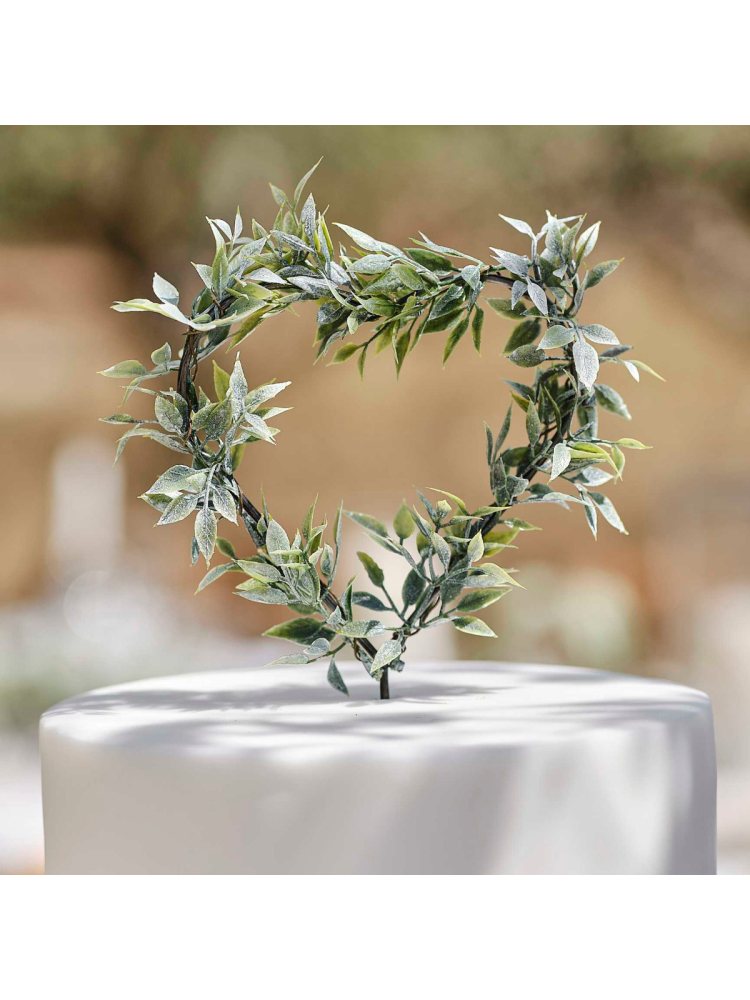 Ginger Ray SW-852 Adorno en Hojas en Forma de Corazon para Tarta de Boda main product photo