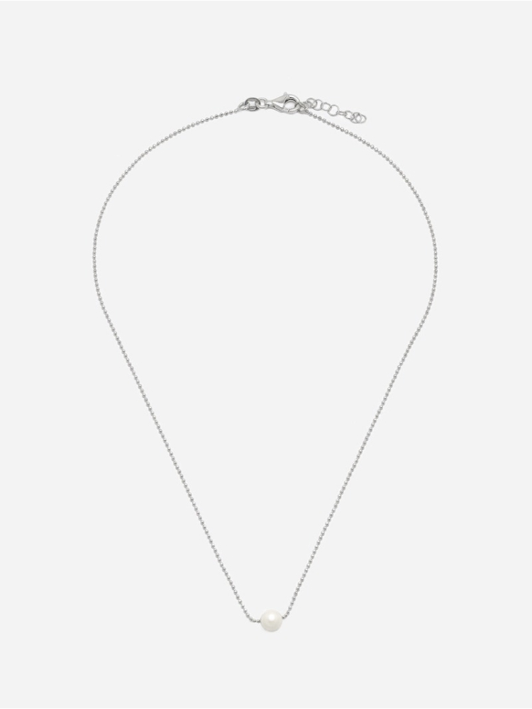 Abrazi Jess Perla Collar Plata main product photo