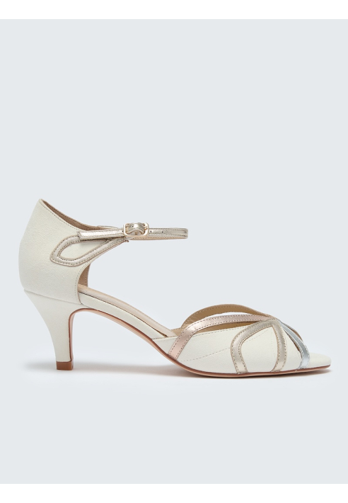 Rachel Simpson Connie Bridal Shoes Ivory ()
