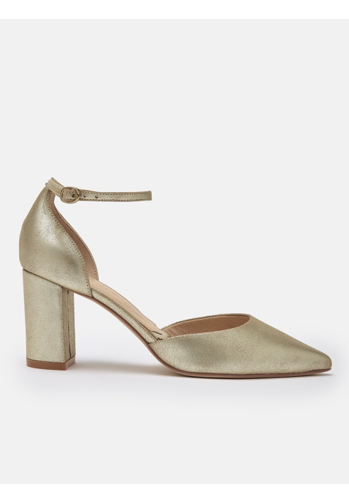 Rachel Simpson Sienna Zapatos de Novia Oro ()
