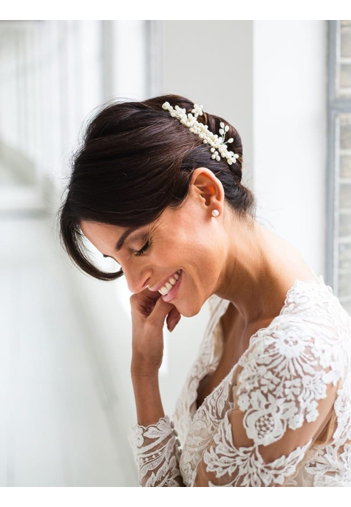 Abrazi Christina Perla Pendientes-L ()