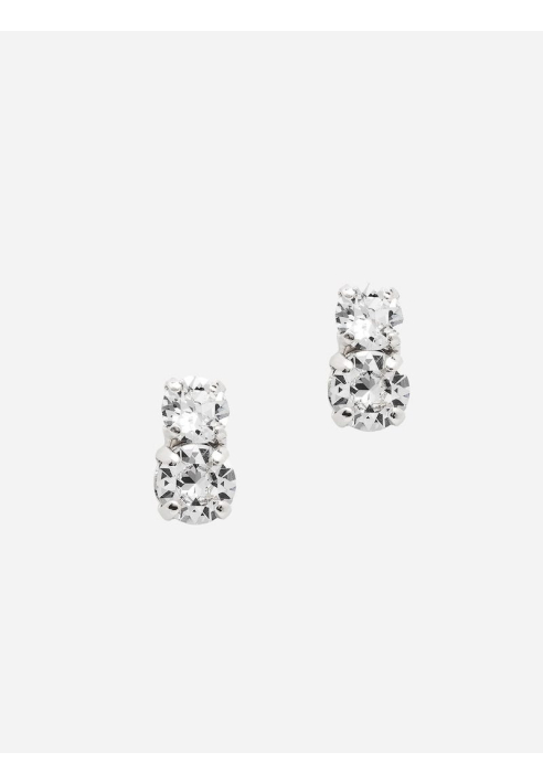 Abrazi Ava Double Pendientes Plata ()