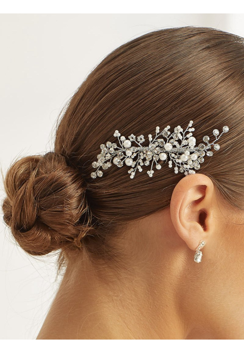 Tocado Bianco Evento 395 Piedras Preciosas