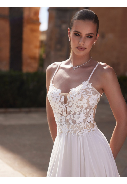 Bianco evento E472 Top/Corset ()