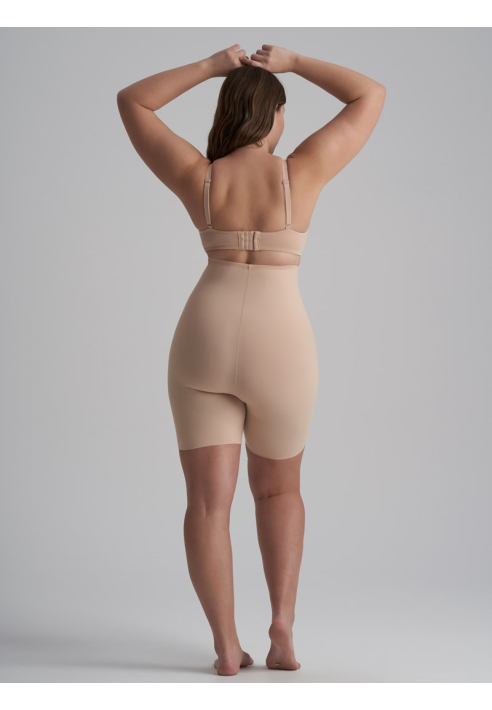 BYE BRA Sculpting | Short de Cintura Alta Beige