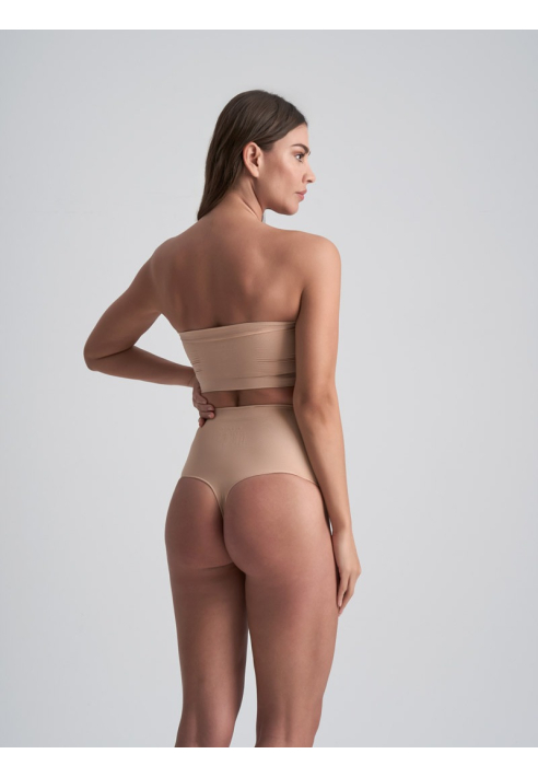 BYE BRA Soft Touch | Tanga de Cintura Media Beige