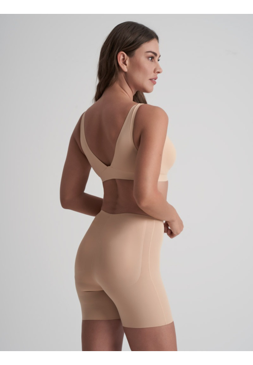 BYE BRA Bum Lift | Shorts con Almohadillas Extrahibles para Glúteos Beige