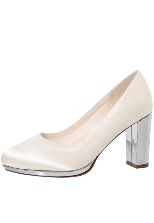 Zapatos de novia Rainbow Club Clair Plata ()