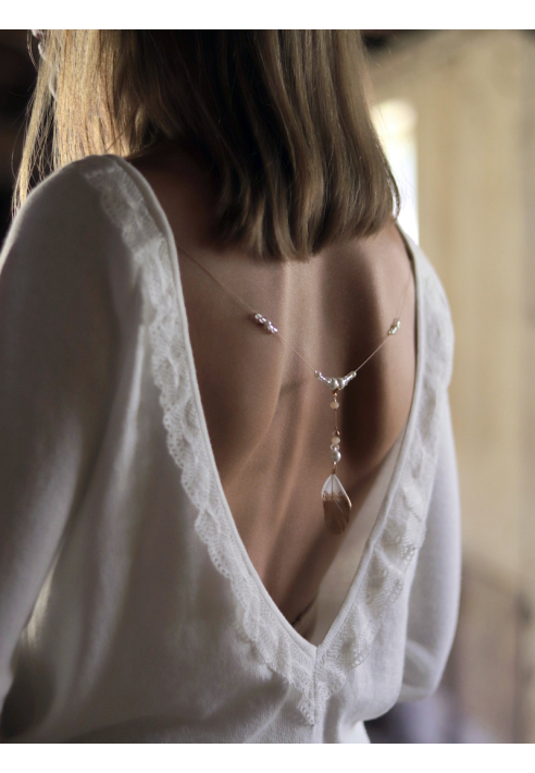 Forever & Eva C212 Amuleto de Pluma