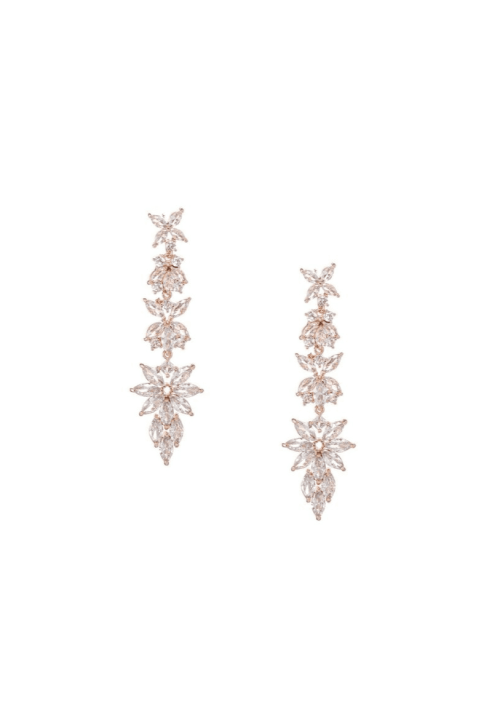 G. Westerleigh ER047RG Aretes Rosa Dorado
