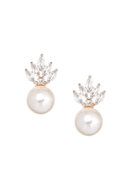 G. Westerleigh ER079RG Pendientes rosa dorado