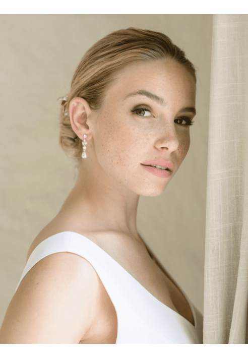 G. Westerleigh ER092RG Pendientes Rosa Dorados ()