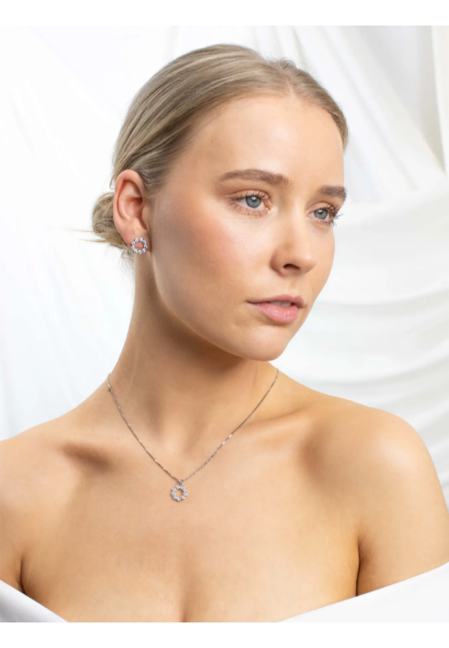 Abrazi Callie Collar Plata 50cm