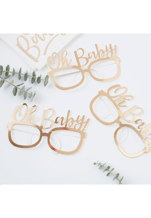 Ginger Ray OB-123 Oh Baby - Gafas para baby shower