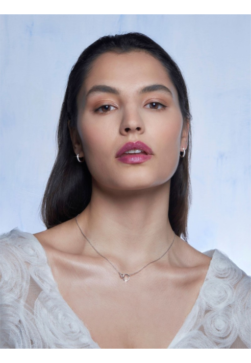 Poirier JS-001 Juego de Joyas para Novia Élodie Plata ()