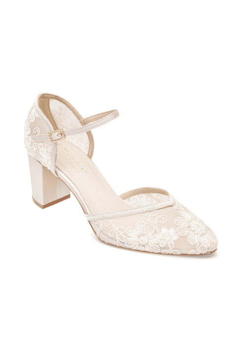 G. Westerleigh Marisol Blush Zapatos de Novia ()