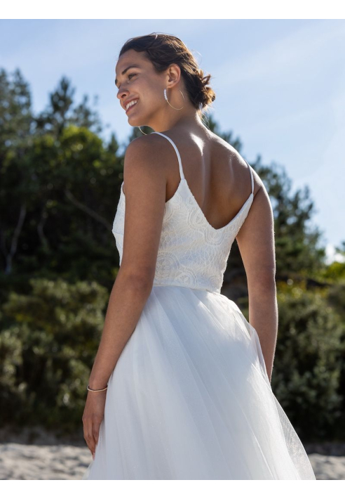 Bolero de encaje Novias Emporio