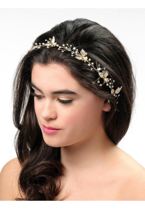 Poirier BB-8578 Gold -Adorno para el Pelo Dorado ()