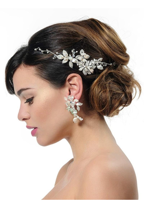 Poirier BB-8580 Silver - Adorno para el Pelo Plata ()