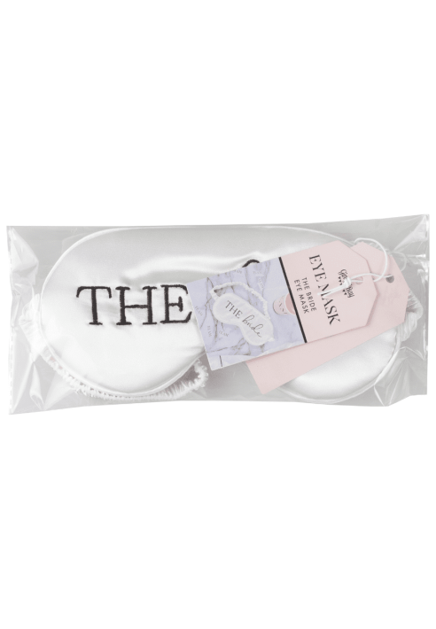 Ginger Ray TH-129 Antifaz para dormir Blanco