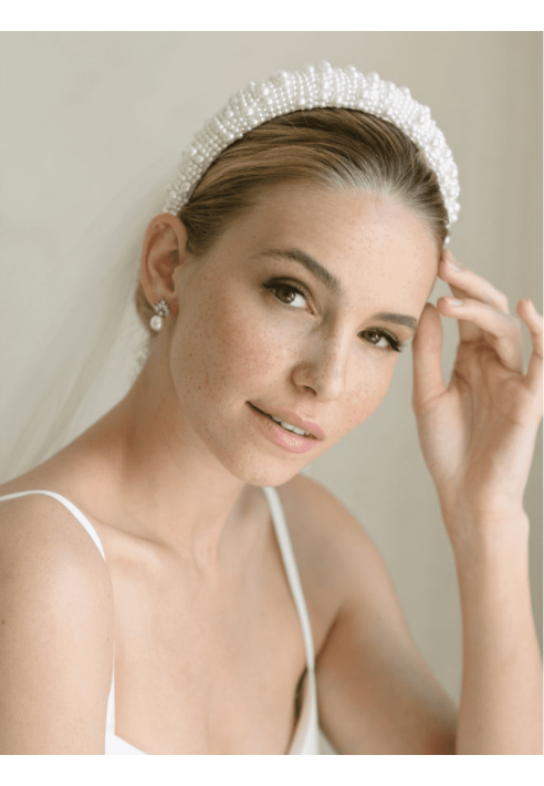 G. Westerleigh TR230219 Tiara con Perlas Blancas ()