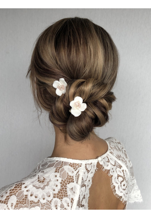 Sally Jane Bridal Fem Hairclips Silver ()
