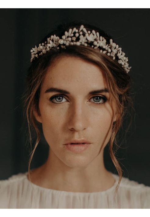 Lizeron Clementine Tiara Blanco